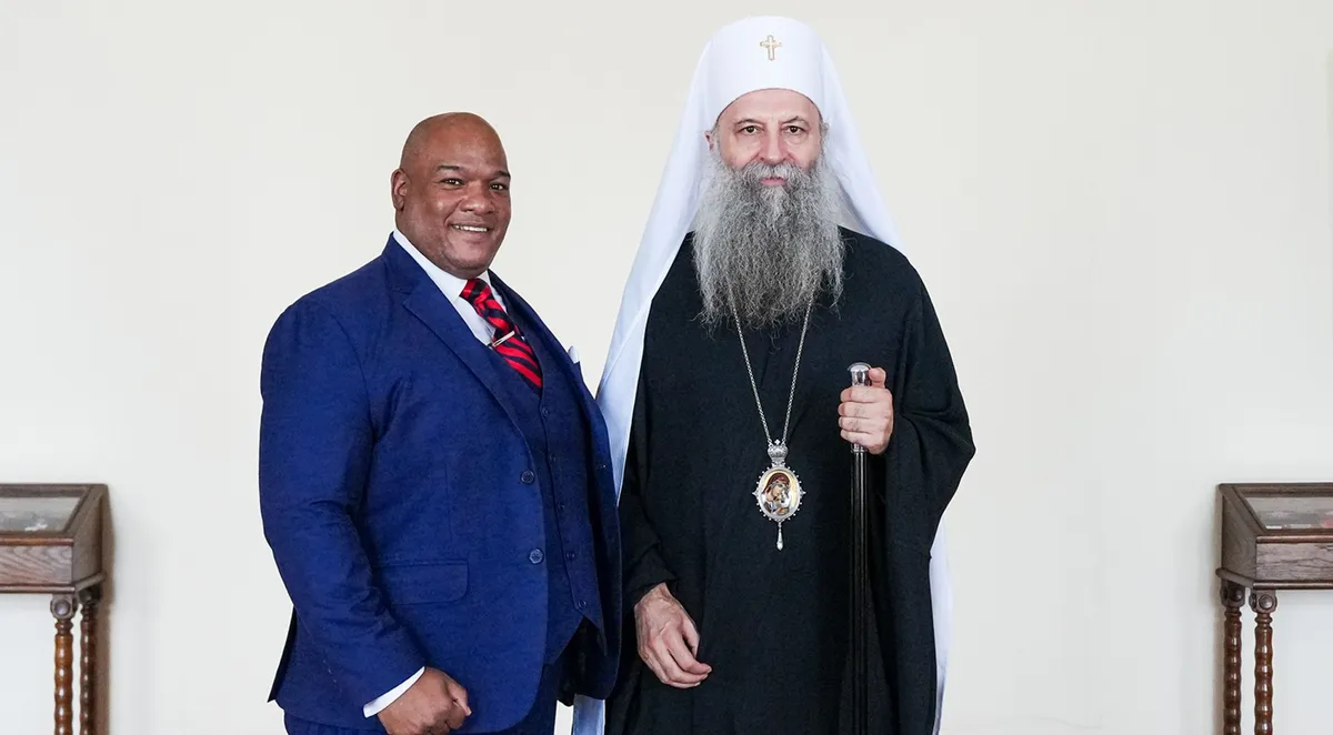 Pastor Mark Burns calls for unrestricted access to Serbian Orthodox holy sites in Kosovo